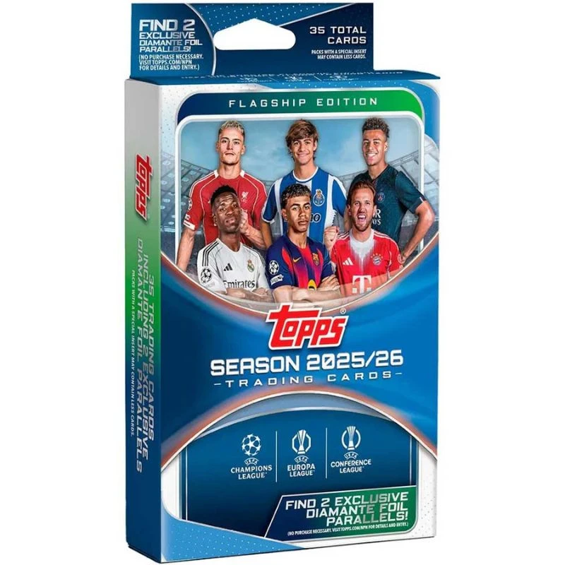 Topps UEFA Club Competitions - Hanger Box 2025-26