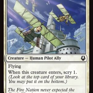 Avatar: The Last Airbender - 21 - Glider Kids - Common - W - Foil (Front)