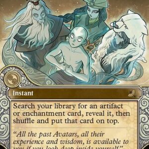 Avatar: The Last Airbender Eternal - 305 - Enlightened Tutor - Rare - W - Non-foil (Front)