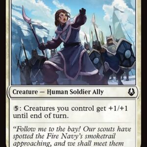 Avatar: The Last Airbender - 41 - Water Tribe Captain - Common - W - Foil (Front)