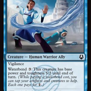 Avatar: The Last Airbender - 50 - Flexible Waterbender - Common - U - Foil (Front)