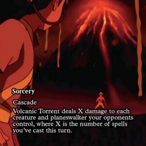 Avatar: The Last Airbender Eternal - 37 - Volcanic Torrent - Mythic - R - Non-foil (Front)
