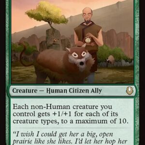 Avatar: The Last Airbender - 171 - Diligent Zookeeper - Rare - G - Foil (Front)