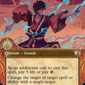 Avatar: The Last Airbender - 343 - Redirect Lightning - Rare - R - Foil (Front)