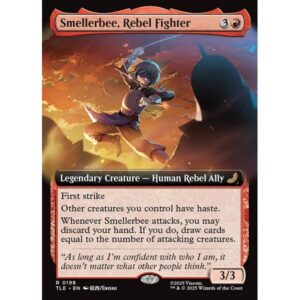 Avatar: The Last Airbender Eternal - 198 - Smellerbee, Rebel Fighter - Rare - R - Foil (Front)