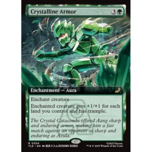 Avatar: The Last Airbender Eternal - 204 - Crystalline Armor - Rare - G - Non-foil (Front)