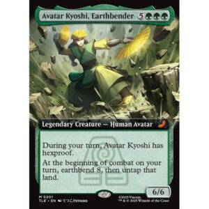 Avatar: The Last Airbender Eternal - 201 - Avatar Kyoshi, Earthbender - Mythic - G - Non-foil (Front)