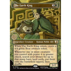 Avatar: The Last Airbender - 344 - The Earth King - Rare - G - Foil (Front)