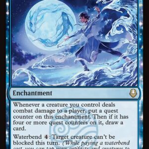 Avatar: The Last Airbender - 79 - Waterbender Ascension - Rare - U - Non-foil (Front)