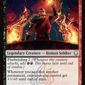 Avatar: The Last Airbender - 252 - Zhao, Ruthless Admiral - Uncommon - BR - Foil (Front)