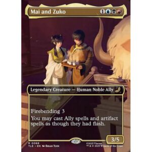 Avatar: The Last Airbender Eternal - 68 - Mai and Zuko - Rare - Multi - Foil (Front)