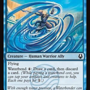 Avatar: The Last Airbender - 52 - Geyser Leaper - Common - U - Foil (Front)