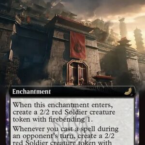 Avatar: The Last Airbender Eternal - 187 - Fire Nation Occupation - Rare - B - Non-foil (Front)