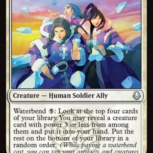 Avatar: The Last Airbender - 42 - Water Tribe Rallier - Uncommon - W - Foil (Front)