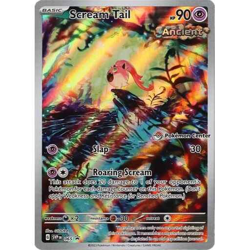 SV: Scarlet & Violet Promo Cards - 065 - Scream Tail - 065 (Pokemon Center Exclusive)