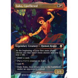 Avatar: The Last Airbender - 302 - Zuko, Conflicted - Rare - BR - Foil (Front)