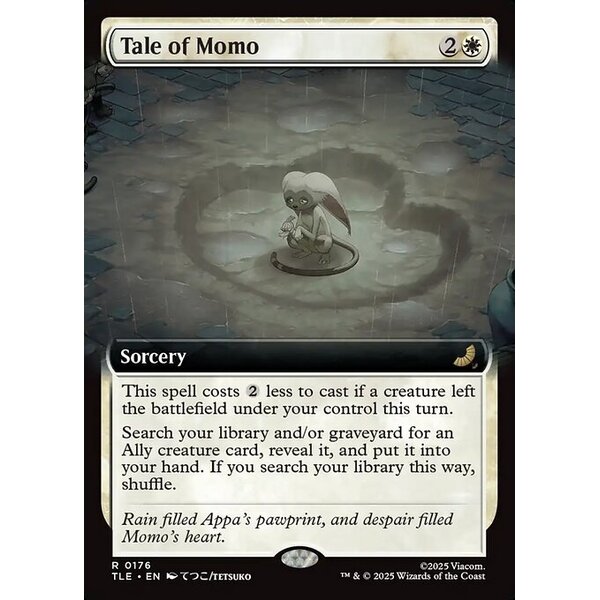 Avatar: The Last Airbender Eternal - 176 - Tale of Momo - Rare - W - Foil (Front)