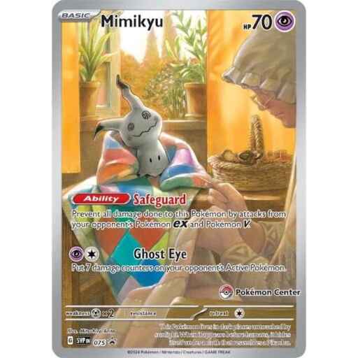 SV: Scarlet & Violet Promo Cards - 075 - Mimikyu - 075 (Pokemon Center Exclusive)