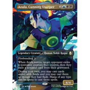 Avatar: The Last Airbender - 303 - Azula, Cunning Usurper - Rare - UB - Foil (Front)