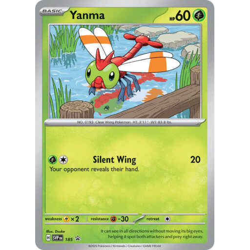 SV: Scarlet & Violet Promo Cards - 185 - Yanma - 185