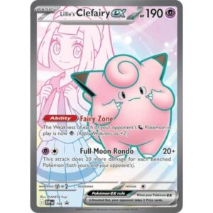 SV: Scarlet & Violet Promo Cards - 195 - Lillie's Clefairy ex - 195