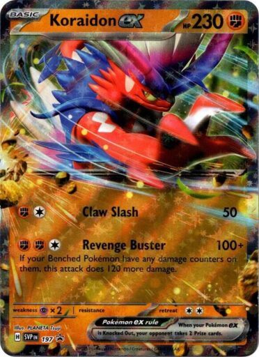 SV: Scarlet & Violet Promo Cards - 197 - Koraidon ex - 197