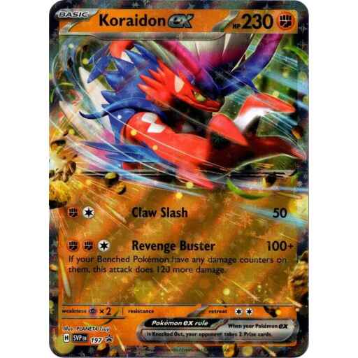 SV: Scarlet & Violet Promo Cards - 197 - Koraidon ex - 197