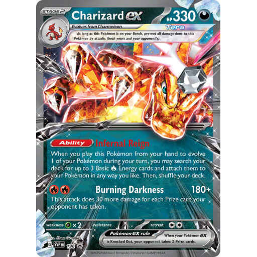 SV: Scarlet & Violet Promo Cards - 196 - Charizard ex -196
