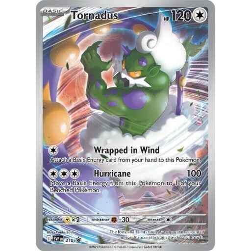 SV: Scarlet & Violet Promo Cards - 210 - Tornadus - 210