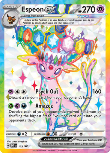 SV: Scarlet & Violet Promo Cards - SVP 175 - Espeon ex - 175