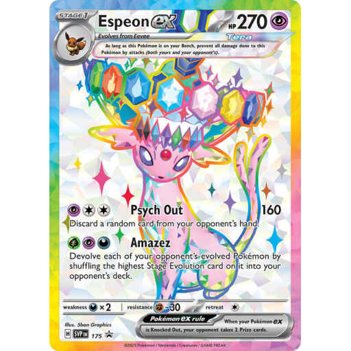 SV: Scarlet & Violet Promo Cards - SVP 175 - Espeon ex - 175