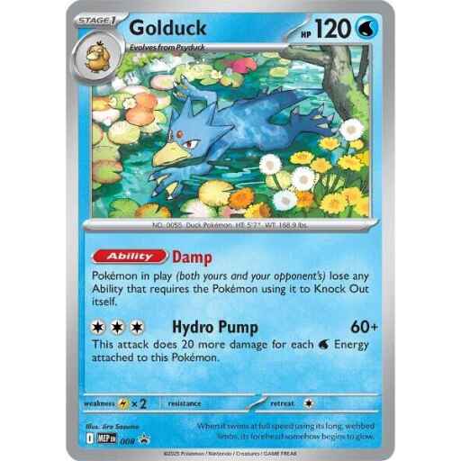 ME: Mega Evolution Promo - 008 - Golduck - 008