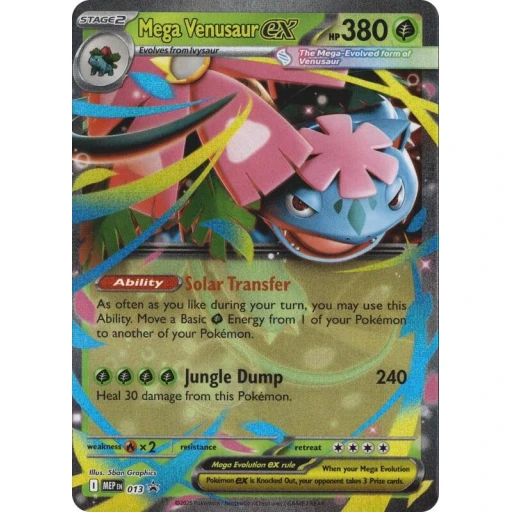 ME: Mega Evolution Promo - 013 - Mega Venusaur ex - 013