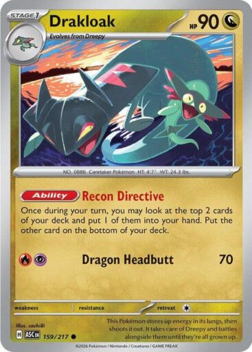 ME: Ascended Heroes - 159/217 - Drakloak