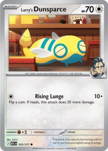 ME: Ascended Heroes - 163/217 - Larry's Dunsparce