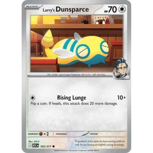 ME: Ascended Heroes - 163/217 - Larry's Dunsparce