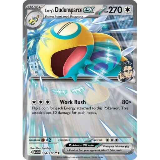 ME: Ascended Heroes - 164/217 - Larry's Dudunsparce ex