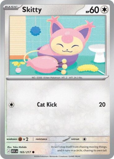 ME: Ascended Heroes - 165/217 - Skitty