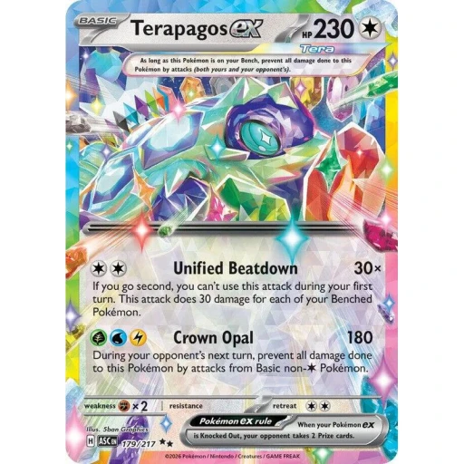 ME: Ascended Heroes - 179/217 - Terapagos ex