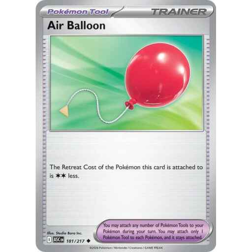 ME: Ascended Heroes - 181/217 - Air Balloon - Reverse Holo