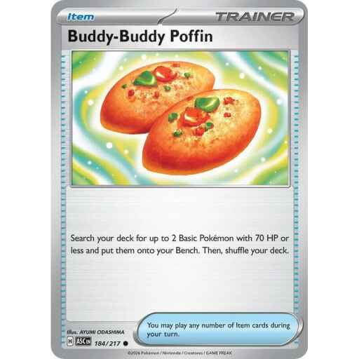 ME: Ascended Heroes - 184/217 - Buddy-Buddy Poffin