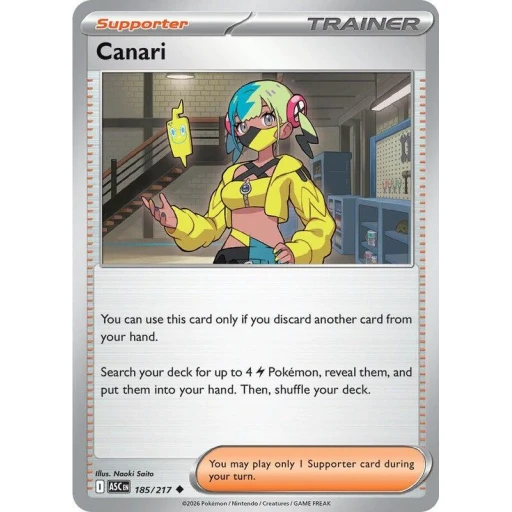 ME: Ascended Heroes - 185/217 - Canari