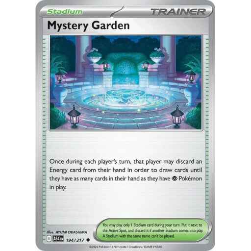 ME: Ascended Heroes - 194/217 - Mystery Garden - Reverse Holo
