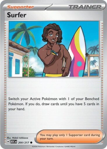 ME: Ascended Heroes - 200/217 - Surfer