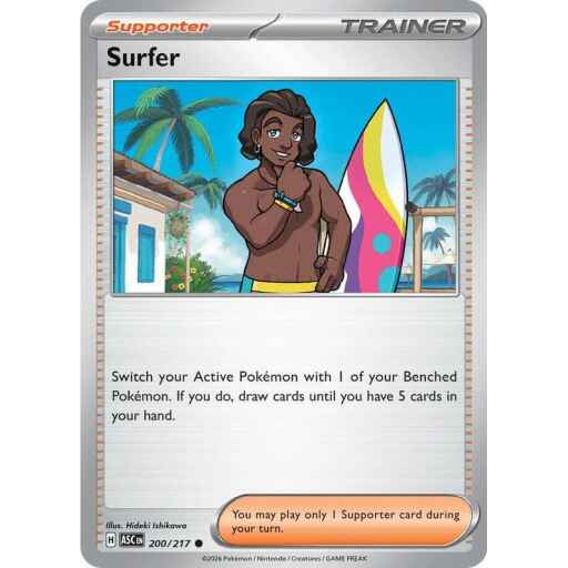 ME: Ascended Heroes - 200/217 - Surfer