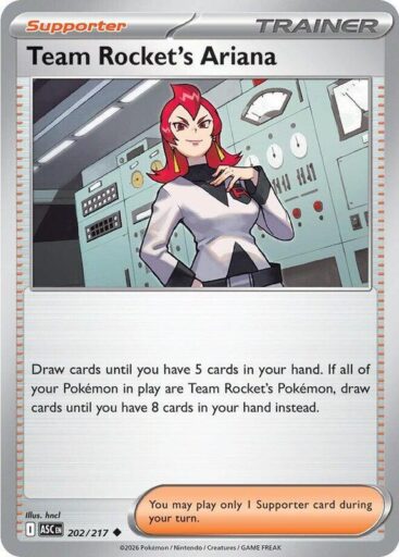 ME: Ascended Heroes - 202/217 - Team Rocket's Ariana