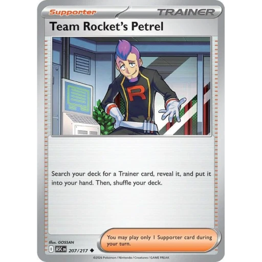 ME: Ascended Heroes - 207/217 - Team Rocket's Petrel