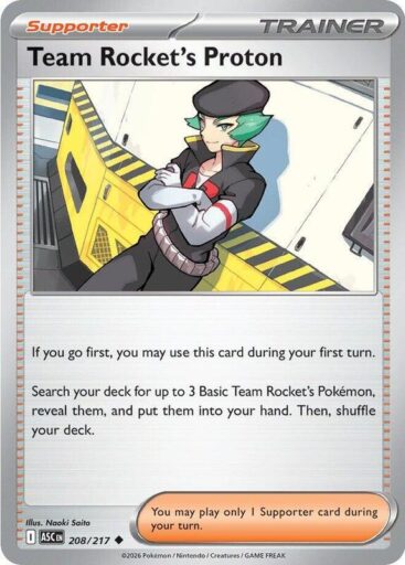 ME: Ascended Heroes - 208/217 - Team Rocket's Proton