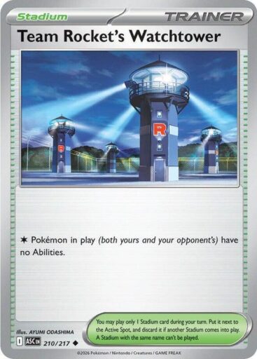 ME: Ascended Heroes - 210/217 - Team Rocket's Watchtower