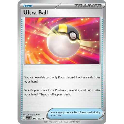 ME: Ascended Heroes - 213/217 - Ultra Ball - Reverse Holo